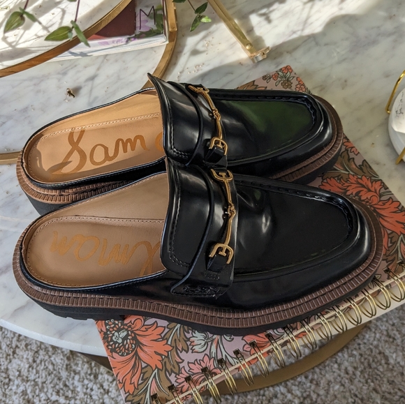 Sam Edelman Lug Sole Mule Loafer - Picture 3 of 6